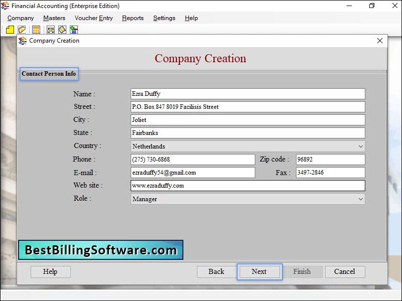 Barcode Accounting 3.0.1.5 screenshot