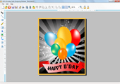 Birthday Cards Designing Software Screenshot