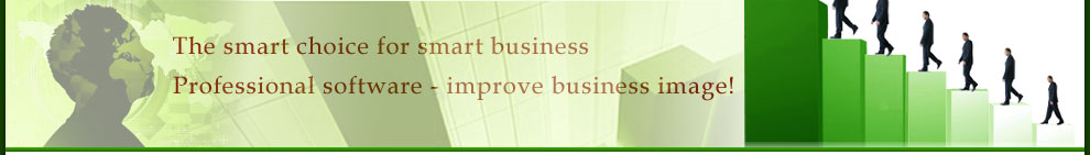 Professional software improve business image