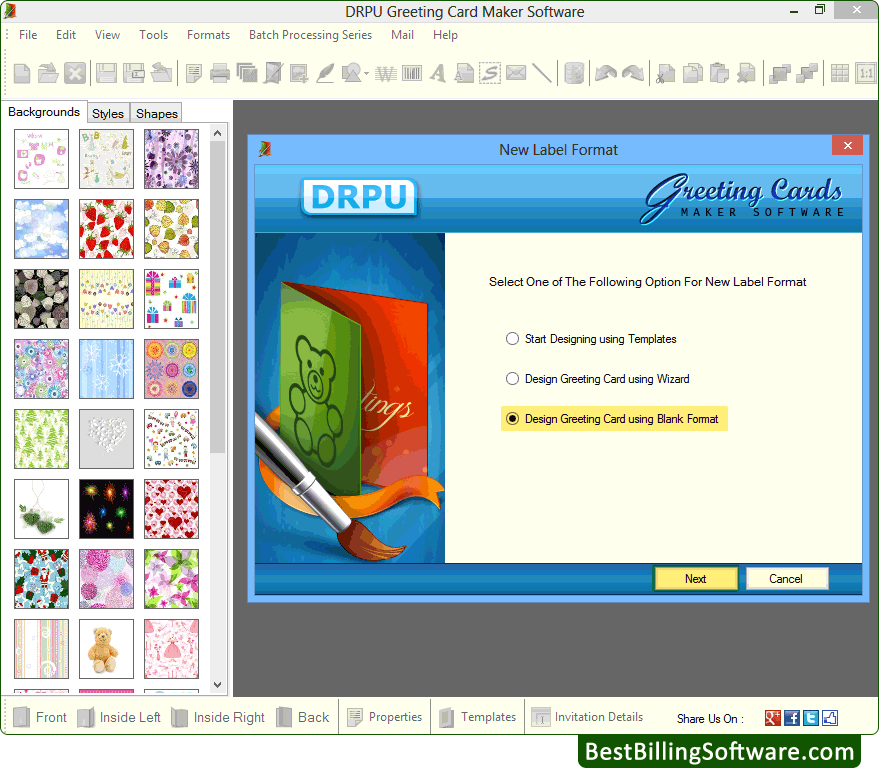 Greeting Card Maker Software