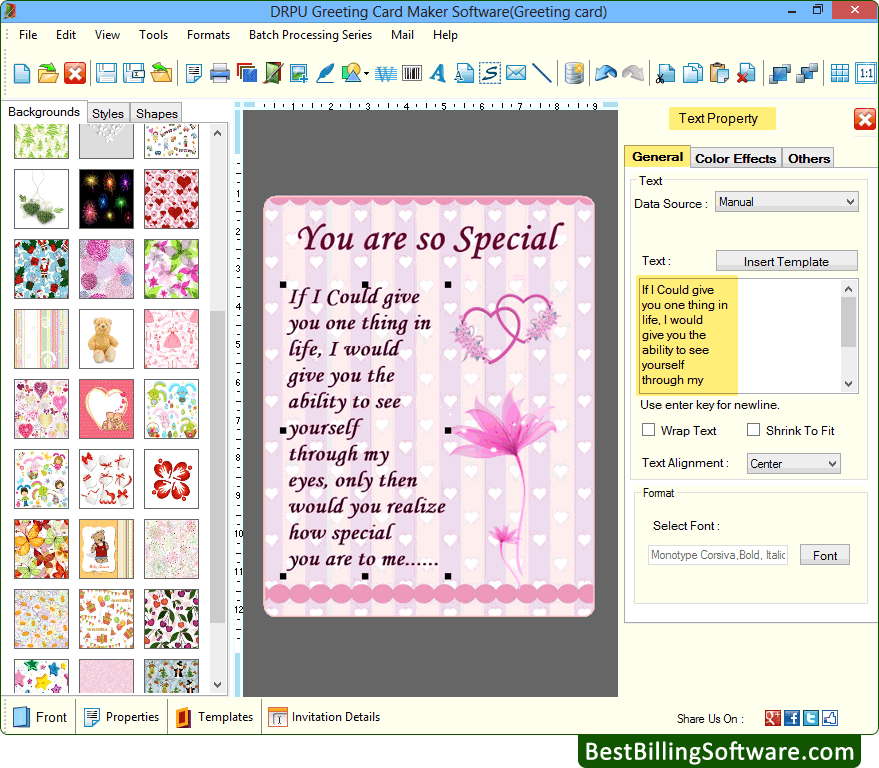 Greeting Card Maker Software