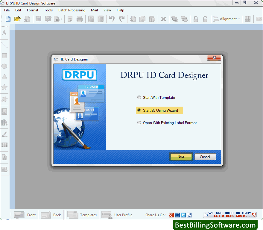 id card maker photo employee student secure identity badges creator id card designing