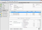 Purchase Order Tracking Software Screenshot