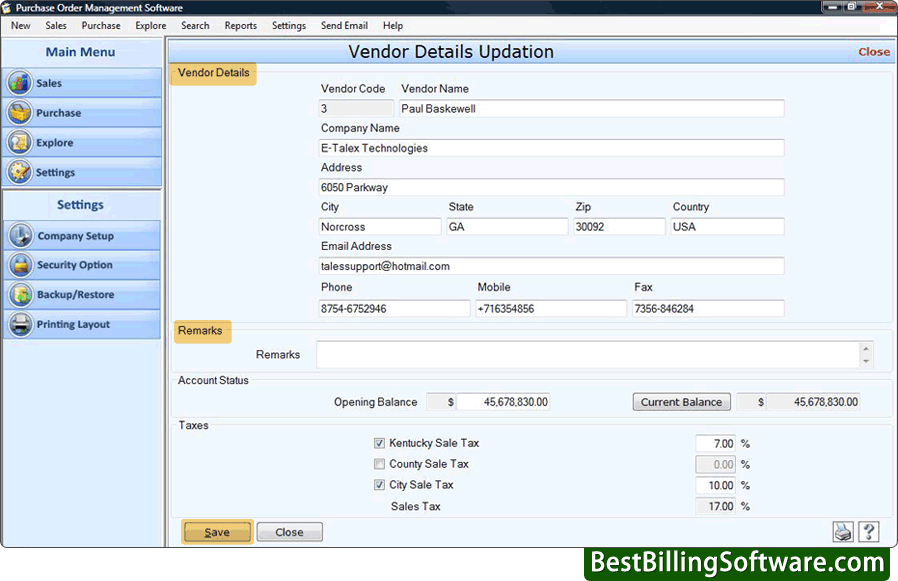 purchase order tracking software manage sales purchase transaction purchase order tracker