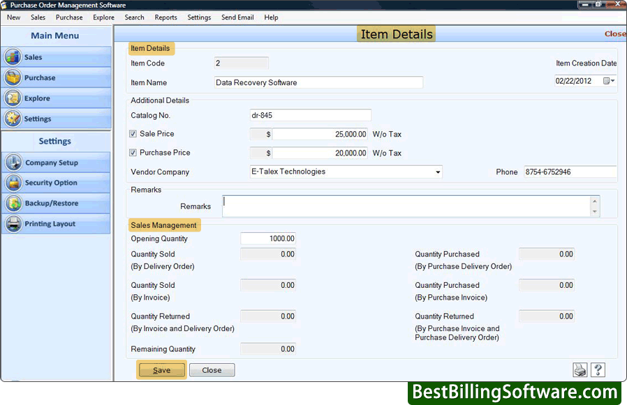 purchase order tracking software manage sales purchase work order tracking software