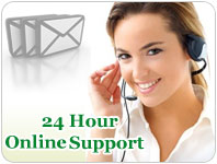 24 Hour Online Support