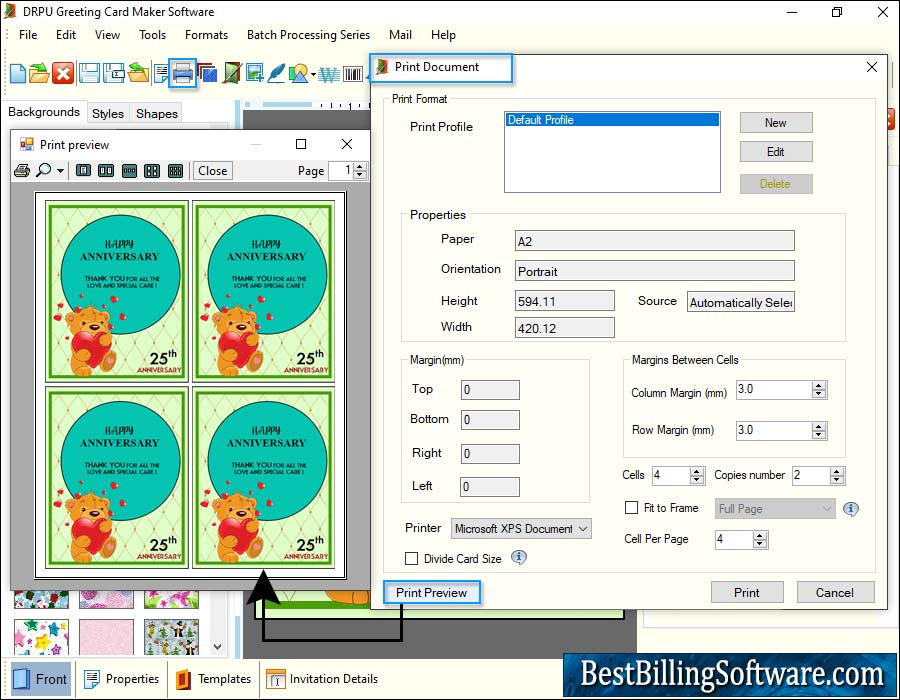 Greeting Card Maker Software