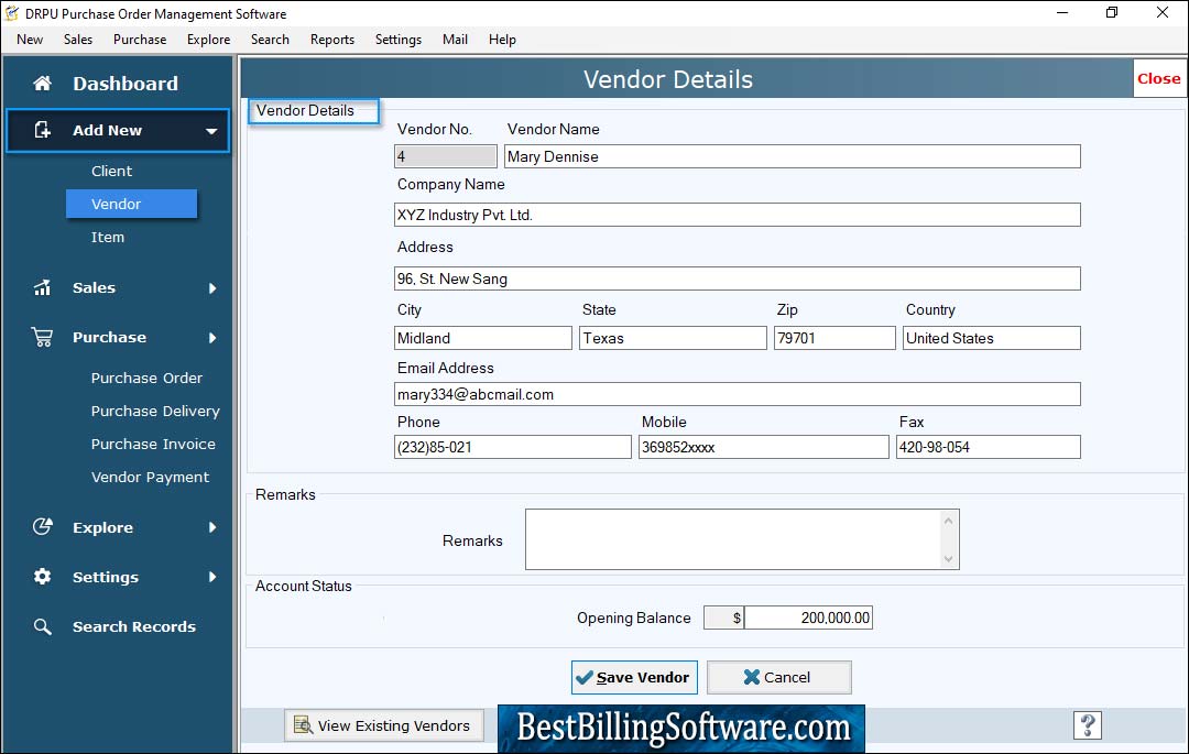 Purchase Order Tracking Software