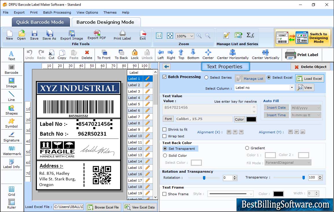 Barcode Maker - Standard Edition